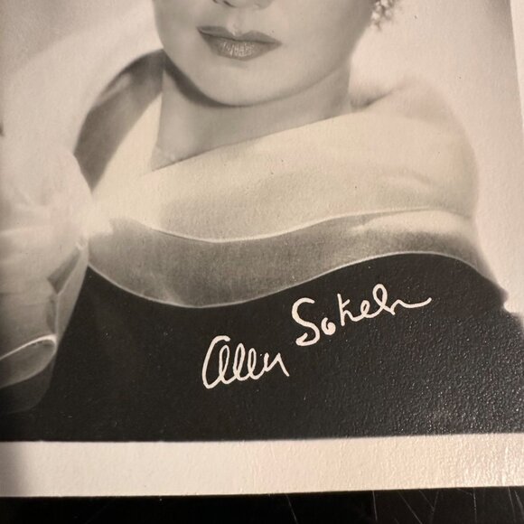 Vintage Ann Sothern Black & White Headshot 5X4 Signed Photo - Picture 7 of 15
